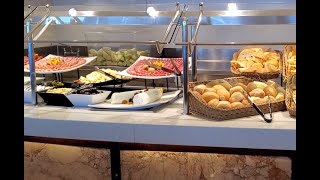 The MSC Meraviglia Cruise Ship Buffet Dec 2023 [upl. by Studley224]