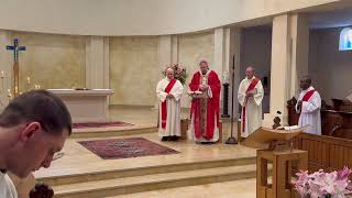 Abbaye Saint Martin de Ligugé  Ordination sacerdotale de frère MarieLaurent KANKOE [upl. by Trinetta448]