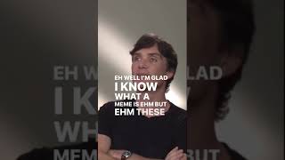 Cillian Murphy REACTS to the DISAPPOINTED Cillian Murphy MEME shorts [upl. by Anida]