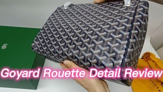 Goyard Rouette Bag Unboxing and Review [upl. by Ahsinik]