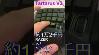 Razer Tartarus Pro と V2 打鍵音の違い [upl. by Naitsirhc]