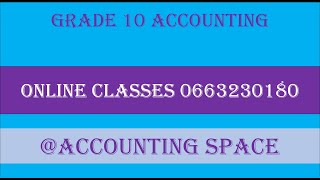 GRADE 10 ACCOUNTING CREDITORS LEDGER [upl. by Kcirtapnaes]