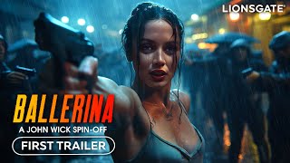 BALLERINA A JOHN WICK Story – First Trailer 2024 Keanu Reeves Ana de Armas  Lionsgate [upl. by Nade467]