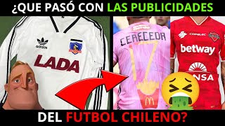 La EVOLUCIÓN de las CAMISETAS del FUTBOL CHILENO [upl. by Anirazc]