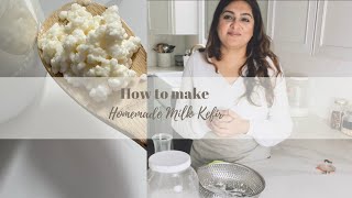 homemade Milk Kefir milkkefir kefir probioticdrink [upl. by Sheeb368]