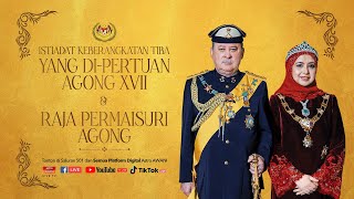 LANGSUNG Istiadat Keberangkatan Tiba Seri Paduka Baginda Yang DiPertuan Agong XVII  31 Jan 2024 [upl. by Frere374]