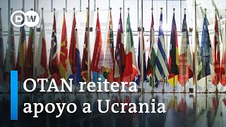 OTAN promete quotapoyo para Ucrania el tiempo que sea necesarioquot [upl. by Hazem]