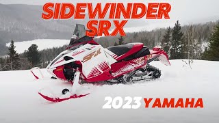 Essai complet de la motoneige Yamaha Sidewinder SRX LE [upl. by Ganny]