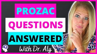 PSYCHIATRIST Answers 5 s About Prozac Fluoxetine  Dr Aly [upl. by Hagar713]