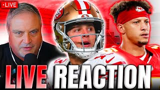 Live Reaction 49ers Lose To Chiefs in Superbowl 58  Post Game Show [upl. by Stieglitz]