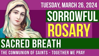 LISTEN  ROSARY TUESDAY  Theme SACRED BREATH [upl. by Zacks7]