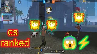 osm😱 gameplay video ⚡garena Free fire🔥 CS Ranked🎮 trending viral freefire [upl. by Kelula]