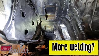 Mk1 Cortina Restoration  More Welding [upl. by Aneehsal444]