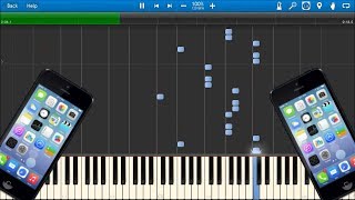 iPHONE RINGTONES IN SYNTHESIA [upl. by Schell]