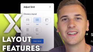 Editor X Tutorial Layouts amp Responsive Features Grid Stack amp Layouter [upl. by Kampmann56]