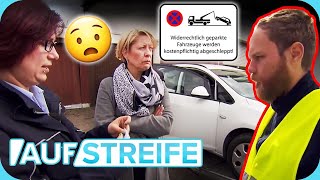 Nur falsch geparkt 🤔 Das Auto soll einfach abgeschleppt werden 🚘  Auf Streife  SAT1 [upl. by Mancino]