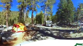 Lodgepole Campground Sequoia and Kings Canyon National Park  360 Video Virtual Tour 4K [upl. by Sibelle]