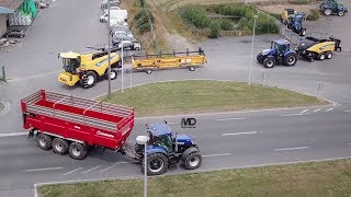 Top Départ Moisson 2019 🌾 chez Blanchard Agriculture [upl. by Ayetal]