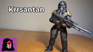 Krrsantan  Star Wars The Black Series Deluxe Figure Review [upl. by Onihc805]