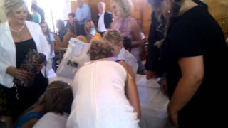 Traditional Greek Baptism 2012 part 5 [upl. by Amrita]