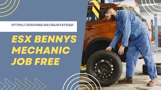 Exclusive FiveM Scripts  ESX BENNYS MECHANIC JOB  FREE [upl. by Amek]