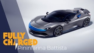 Pininfarina Battista 1900hp EV hypercar  the most powerful Italian car ever  Fully Charged 4K [upl. by Apeed94]