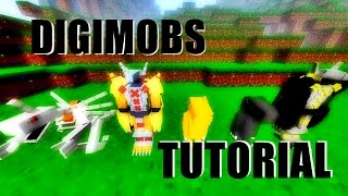 Minecraft TUTORIAL DIGIMOBS [upl. by Eetak280]