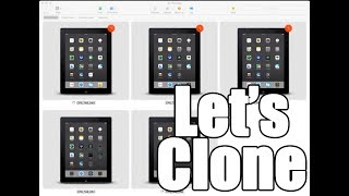 Cloning Multiple iPads  Apple Configurator 2 [upl. by Ozen]