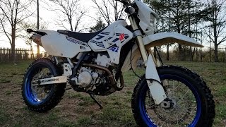 Supermoto On 17 inch Knobbie Ultimate Test  Shinko 244 DRZ400SM [upl. by Clementis]