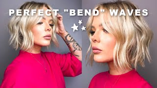 Get Perfect Waves for Your Short Bob Every Time with this Quick and Easy Curling Iron Tutorial [upl. by Aneg]