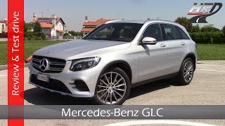 2016 MercedesBenz GLC 250d 204 hp  Test driveProva su strada amp ReviewRecensione [upl. by Fina]