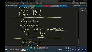 Roots of Quadratic Equations Quadratic Formula [upl. by Caitlin]