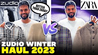 ZUDIO Banned For Copying ZARA amp HampM  Zara vs Zudio Winter Haul 2024  BeYourBest Fashion San Kalra [upl. by Anam]