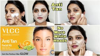 VLCC Anti Tan Facial  Step By Step Facial At Home For Parlor Like Glow  Style With Sneha [upl. by Enelyahs135]