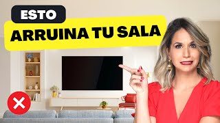 ✅ 10 TIPS PARA DECORAR SALA CON TV 📺 Transforma tu Casa en un Espacio de LUJO 🔥 [upl. by Aerdnac]