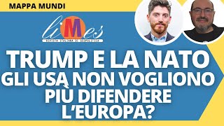 Trump e la Nato Gli Usa non vogliono più difendere lEuropa [upl. by Adnim]