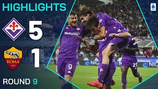 FIORENTINAROMA 51  HIGHLIGHTS  Another big win for the Viola  Serie A 202425 [upl. by Parthen]