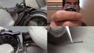 How to Change a Watch Strap and Spring Bar Basics  Watch and Learn 9 [upl. by Akimak]