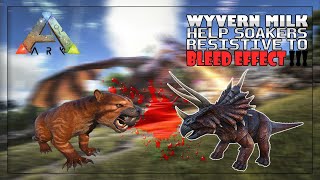 Wyvern Milk Help Soakers Resistive To Bleed Effect   ARK MYSTHS [upl. by Yduj]