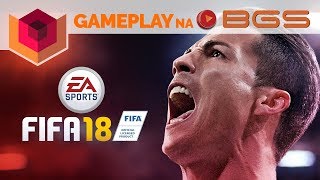 FIFA 18 Gameplay ao vivo by Intel  VOXEL BGS 2017 [upl. by Dirgni]