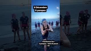 6 Décembre  6 pompes  suivez le Pompes It Up challenge  pumpitupchallenge [upl. by Anhsirk]