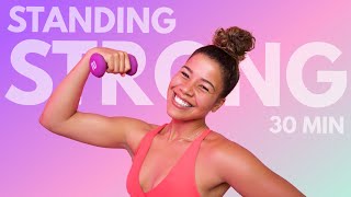 At Home Weight Loss Workout For Women FULL BODY ALL STANDING [upl. by Iphigeniah]