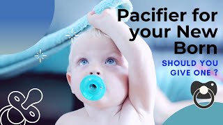 Pacifier For Newborn Baby  When To Introduce Pacifiers To Your Baby [upl. by Hairu541]