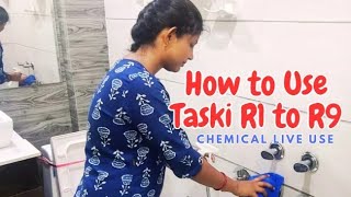 How to use Taski R1 to R9 chemicals [upl. by Acinoreb]