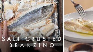 Salt Crusted Branzino [upl. by Naus]