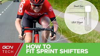 How To Install Shimano Di2 Sprint Shifters On Your Road Bike [upl. by Elroy]