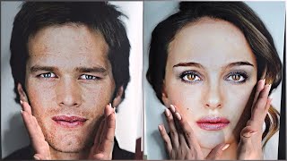 ASMR Tracing amp Describing Celebrity Faces [upl. by Vargas502]