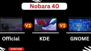 Nobara 40 Official vs KDE vs GNOME  RAM Consumption [upl. by Cedell]