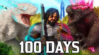 I Survived 100 Days in ARK Monsterverse [upl. by Sigmund]