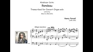 Purcell Henry Purcell Rondeau from quotAbdelazer Suitequot  Organ transcription [upl. by Audy]